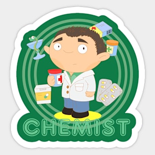 Chemist Sticker